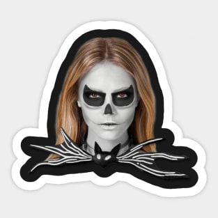 Nightmare before Christmas - Cara Delevingne Sticker